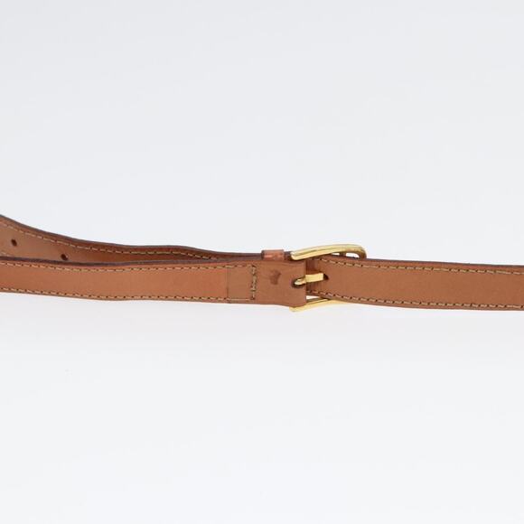 CELINE Macadam Canvas Shoulder Bag Pvc Leather Brown Gold - Picture 8 of 13